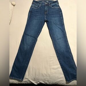 Classic Straight Leg Blue Jeans